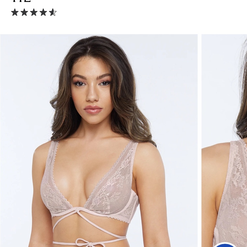 Savage X Fenty New Lace Bra 36DD NWT
